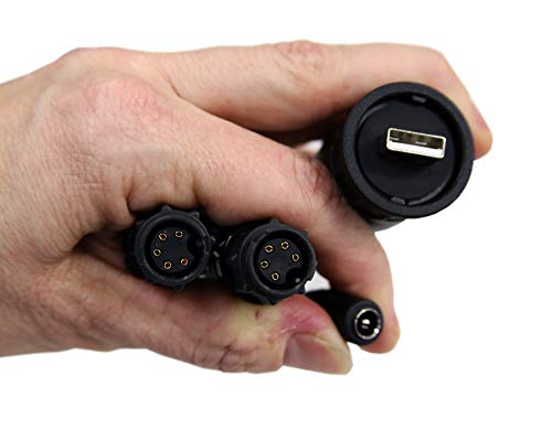 AgCam, EnduraCam, RazerCam Camera to TPS X30 and C3000 Monitor Adapter Cable DMAC-USB1-TC